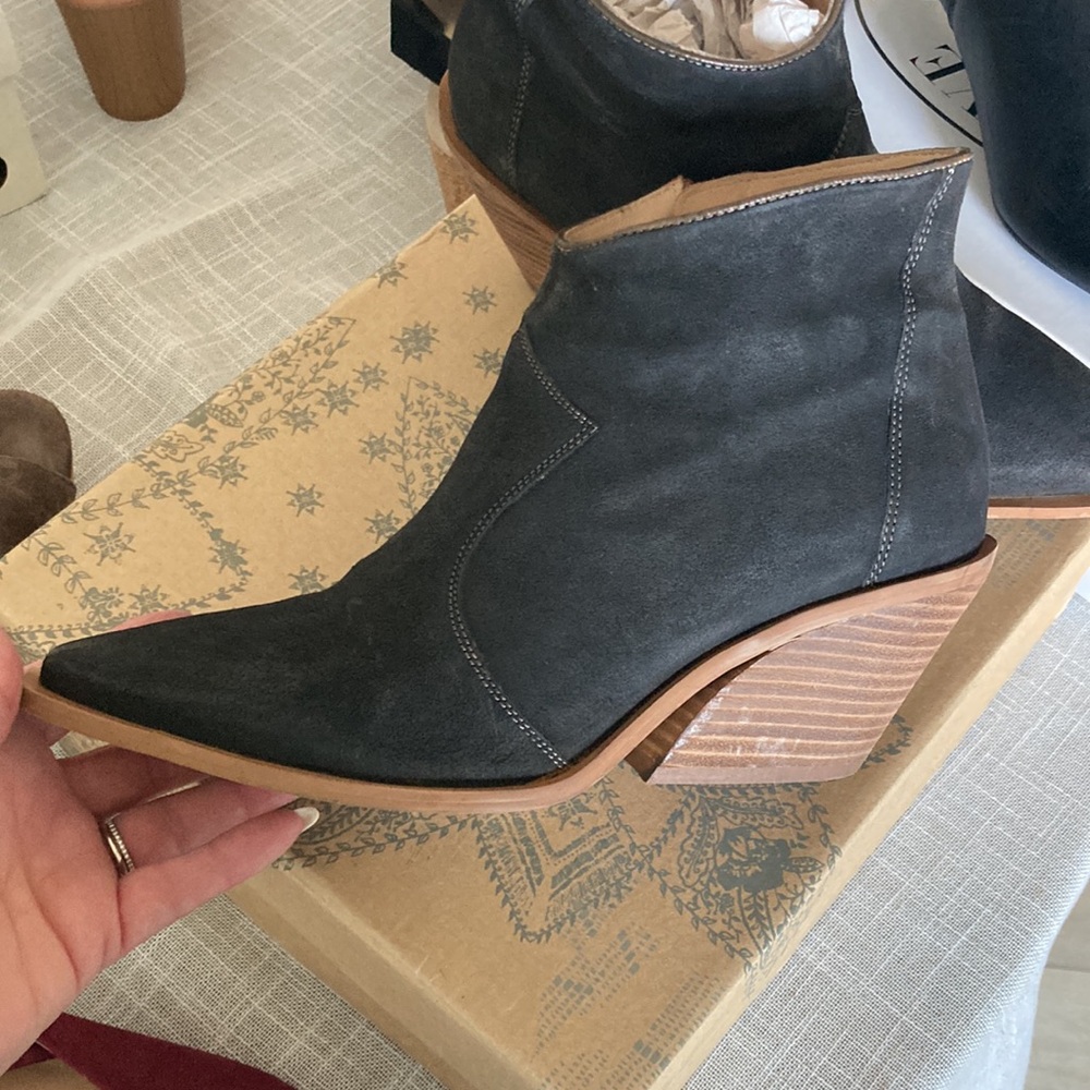 Free People Boots worn once, too small for me.
